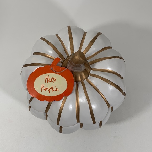 Ceramic Pumpkin Pot With lid By Whimsical Cuphoard - Picture 3 of 9